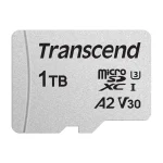 Transcend microSDXC 1.0TB Class 10 U3 V30 A2 UHS-I με αντάπτορα TS1TUSD300S-A - Image 2