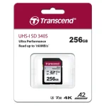 Transcend SDXC 256GB Class 10 U3 V30 A2 UHS-I TS256GSDC340S - Image 2