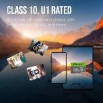 PNY Elite microSDXC 128GB Class 10 U1 UHS-I με αντάπτορα P-SDU128V11100EL-GE - Image 6