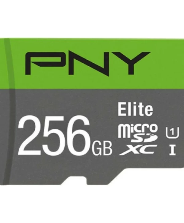 PNY Elite microSDXC 256GB Class 10 U1 UHS-I με αντάπτορα P-SDU256V11100EL-GE