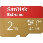 Sandisk Extreme microSDXC 2TB Class 10 UHS-I με αντάπτορα SDSQXAV-2T00-GN6MA