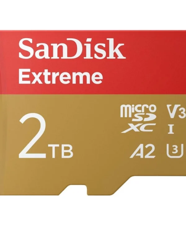 Sandisk Extreme microSDXC 2TB Class 10 UHS-I με αντάπτορα SDSQXAV-2T00-GN6MA