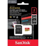 Sandisk Extreme microSDXC 2TB Class 10 UHS-I με αντάπτορα SDSQXAV-2T00-GN6MA - Image 2