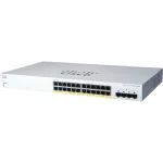 Cisco CBS220-24P-4G Managed L2 PoE++ Switch με 24 Θύρες Gigabit (1Gbps) Ethernet και 4 SFP Θύρες CBS220-24P-4G-EU