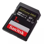 Sandisk Extreme Pro SDXC 1.0TB Class 10 U3 V60 UHS-II με αντάπτορα SDSDXEP-1T00-GN4IN - Image 2