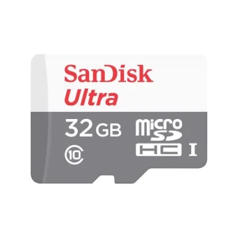 Sandisk Ultra microSDHC 32GB Class 10 A1 UHS-I με αντάπτορα SDSQUNR-032G-GN3MA