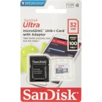 Sandisk Ultra microSDHC 32GB Class 10 A1 UHS-I με αντάπτορα SDSQUNR-032G-GN3MA - Image 2