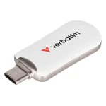 Verbatim 128GB USB 2.0 Stick με σύνδεση USB-C Λευκό 30229 - Image 2