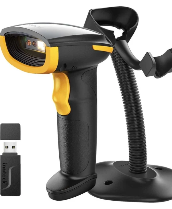 Inateck Scanner Χειρός Ασύρματο με Δυνατότητα Ανάγνωσης 2D και QR Barcodes BCST-35_BLACK