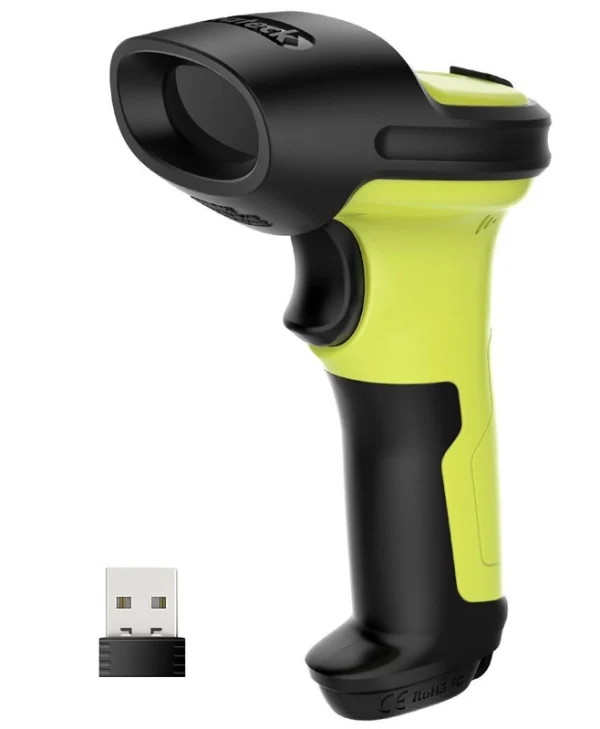 Inateck Scanner Χειρός Ασύρματο με Δυνατότητα Ανάγνωσης 2D και QR Barcodes BCST-60_GREEN