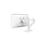 Ergotron LX Pro Tall Pole Βάση Γραφείου Οθόνης έως 34" με Βραχίονα Λευκή 45-695-290 - Image 2