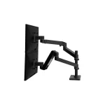 Ergotron LX Pro Dual Stacking Arm Βάση Γραφείου για 2 Οθόνες έως 24" με Βραχίονα 45-690-292 - Image 2