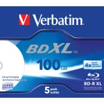 Verbatim Εγγράψιμα BD-R 4x 100GB 5τμχ 43789