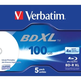 Verbatim Εγγράψιμα BD-R 4x 100GB 5τμχ 43789