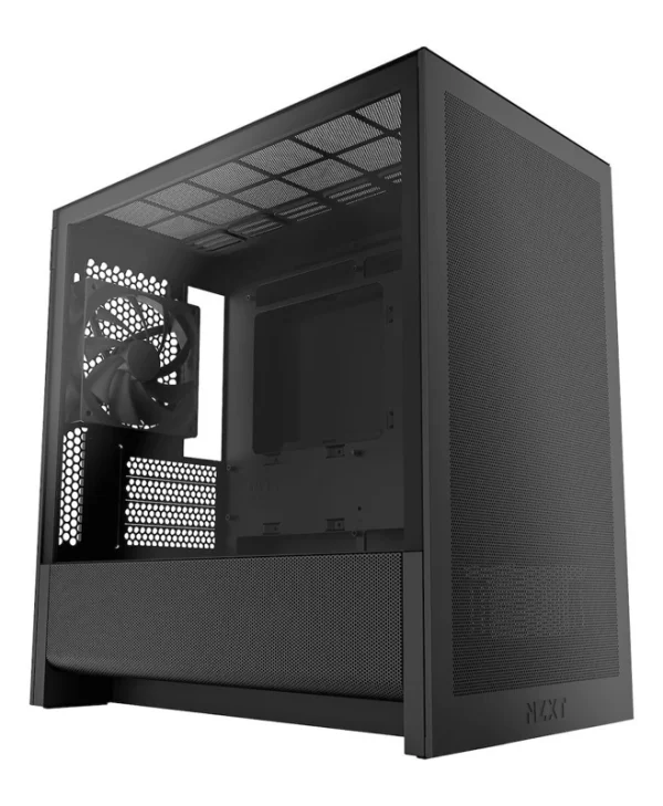 NZXT H3 Flow Midi Tower Κουτί Υπολογιστή με Πλαϊνό Παράθυρο Μαύρο CC-H31FB-01