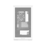 NZXT H3 Flow Mini Tower Κουτί Υπολογιστή με Πλαϊνό Παράθυρο Λευκό CC-H31FW-01 - Image 3