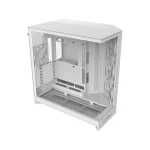 NZXT H9 Flow Gaming Midi Tower Κουτί Υπολογιστή με Πλαϊνό Παράθυρο Λευκό CM-H92FW-01
