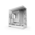 NZXT H9 Flow Gaming Midi Tower Κουτί Υπολογιστή με Πλαϊνό Παράθυρο Λευκό CM-H92FW-01 - Image 6