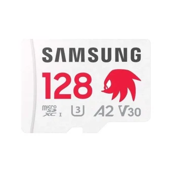 Samsung Sonic The Hedgehog Pro Plus microSDXC 128GB Class 10 V30 A2 UHS-I με αντάπτορα MB-MD128SA/LC1