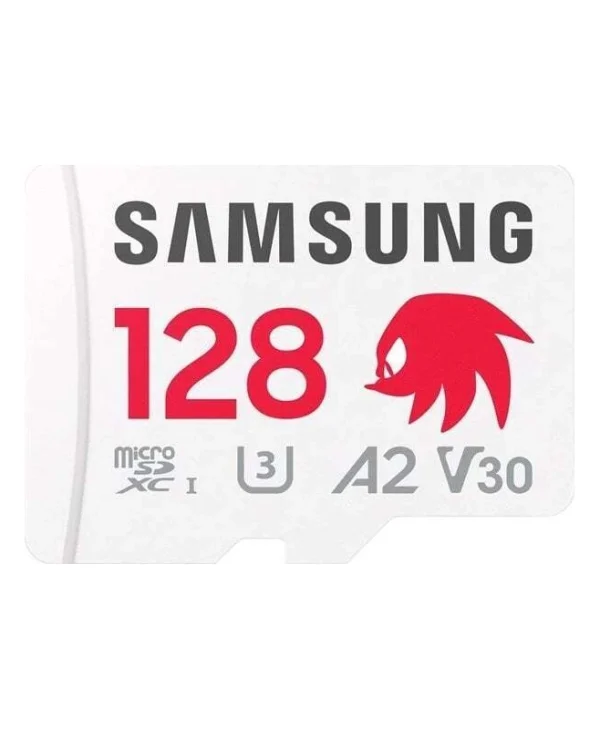 Samsung Sonic The Hedgehog Pro Plus microSDXC 128GB Class 10 V30 A2 UHS-I με αντάπτορα MB-MD128SA/LC1