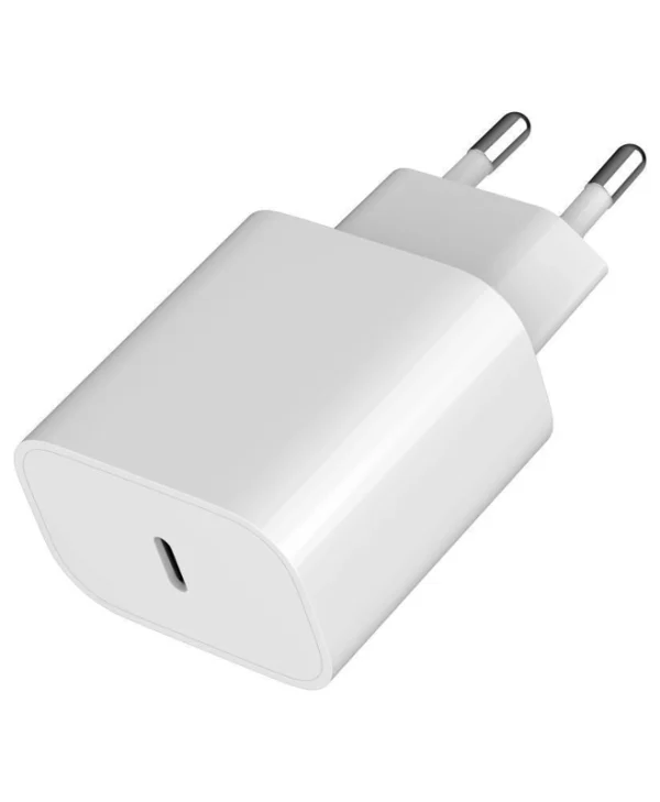 Gembird Φορτιστής Χωρίς Καλώδιο με Θύρα USB-C 20W Power Delivery Λευκός (TA-UC-PD20-01-W)
