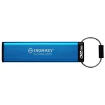 Kingston IronKey Keypad 200C 32GB USB 3.2 Stick με σύνδεση USB-C Μπλε IKKP200C/32GB - Image 2