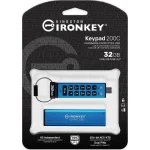 Kingston IronKey Keypad 200C 32GB USB 3.2 Stick με σύνδεση USB-C Μπλε IKKP200C/32GB - Image 6