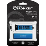 Kingston IronKey Keypad 200C 64GB USB 3.2 Stick με σύνδεση USB-C Μπλε IKKP200C/64GB - Image 6
