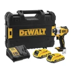 Dewalt Παλμικό Κατσαβίδι Μπαταρίας Solo Brushless 18V DCF809D2T-QW