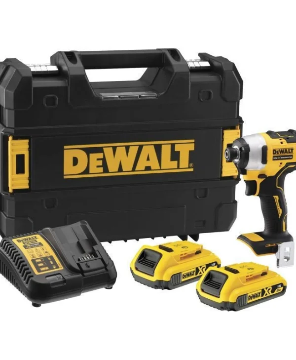 Dewalt Παλμικό Κατσαβίδι Μπαταρίας Solo Brushless 18V DCF809D2T-QW
