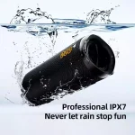 QCY SP7 Αδιάβροχο Ηχείο Bluetooth 40W με Διάρκεια Μπαταρίας έως 14 ώρες Πράσινο QCY-SP7 Green - Image 4