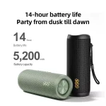 QCY SP7 Αδιάβροχο Ηχείο Bluetooth 40W με Διάρκεια Μπαταρίας έως 14 ώρες Κόκκινο QCY-SP7 Red - Image 7