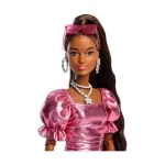 Barbie Deluxe Style - Metallic Pink Dress Κούκλα για 3+ ετών+ Ετών JFP41 - Image 2