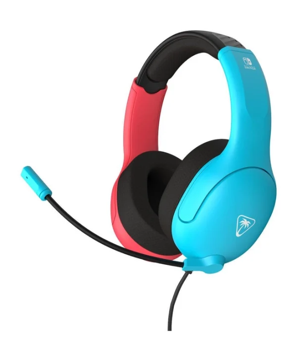 Turtle Beach Airlite Fit Over Ear Gaming Headset με σύνδεση 3.5mm Κόκκινο / Μπλε for Nintendo Switch TBS-8002-25