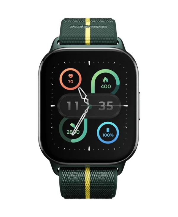 Motorola Moto Watch Fit 44mm Αδιάβροχο με Παλμογράφο (Trekking Green) PG38C07182