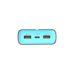 Tracer EnerGen Power Bank 20000mAh 22.5W με 2 Θύρες USB-A και Θύρα USB-C Power Delivery / Quick Charge 3.0 Gray Blue TRABAT47517 - Image 2