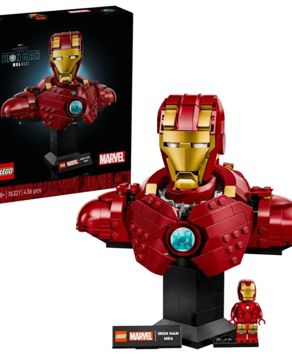 LEGO Marvel Iron Man MK4 Bust για 18+ ετών Ετών 436τμχ 76327