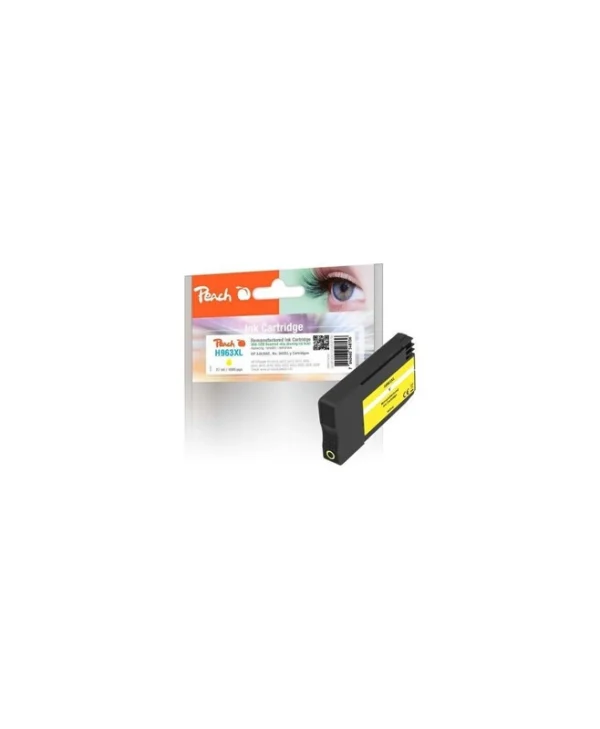 Peach Συμβατό Μελάνι Εκτυπωτή InkJet HP 963XL Κίτρινο 1τμχ PI300-1030