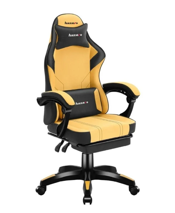 Huzaro HZ-FORCE 3.7 Καρέκλα Gaming Δερματίνης Κίτρινη HZ-FORCE 3.7 YELLOW