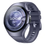 Huawei Watch 5 Titanium 46mm Αδιάβροχο με eSIM και Παλμογράφο (Μωβ) 55020EVX