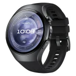 Huawei Watch 5 Stainless Steel 46mm Αδιάβροχο με eSIM και Παλμογράφο (Μαύρο) 55020EWB