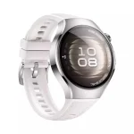 Huawei Watch 5 Stainless Steel 42mm Αδιάβροχο με eSIM και Παλμογράφο (Λευκό) 55020EWD - Image 2
