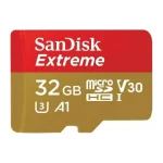 Sandisk Extreme microSDHC 32GB Class 10 U3 V30 A1 UHS-I με αντάπτορα SDSQXAF-032G-GN6AT - Image 3