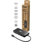 Club3D USB-C Docking Station με HDMI/DisplayPort 4K PD Ethernet Μαύρο (CSV-2551) - Image 5