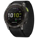 Garmin Enduro 2 Solar Titanium 51mm Αδιάβροχο Smartwatch με Παλμογράφο (Grey DLC Titanium with UltraFit Nylon Strap) 010-02754-01 - Image 5