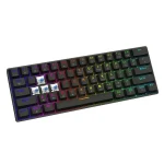 Savio Blackout X2 Gaming Μηχανικό Πληκτρολόγιο 60% με Outemu Blue διακόπτες και RGB φωτισμό (Αγγλικό US) BLACKOUT X2 Blue - Image 2