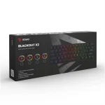 Savio Blackout X2 Gaming Μηχανικό Πληκτρολόγιο 60% με Outemu Blue διακόπτες και RGB φωτισμό (Αγγλικό US) BLACKOUT X2 Blue - Image 6