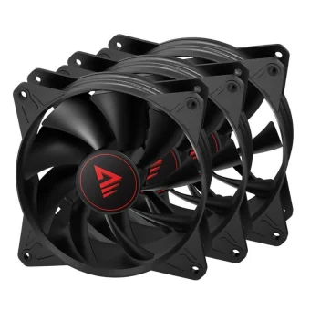 Savio Case Fan 120mm με ARGB Φωτισμό και Σύνδεση 4-Pin PWM 3τμχ SAVGBLADESET