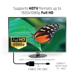 Club3D Μετατροπέας HDMI male σε VGA female 1τμχ CAC-1302 - Image 6