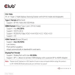 Club3D USB-C Docking Station με HDMI/DisplayPort 4K PD Ethernet Μαύρο (CSV-1566) - Image 9